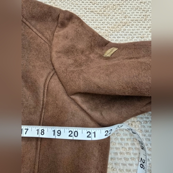 Koolaburra by UGG Faux Suede Shearling Jacket Size Large - Picture 14 of 16